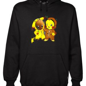 Pikachu And Groot Best Friend Hoodie (BSM)