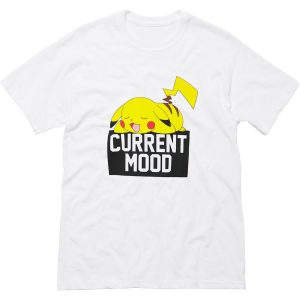 Pokemon Pikachu Current Mood T Shirt (BSM)