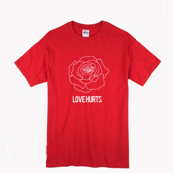 Rose Love Hurts T Shirt (BSM)