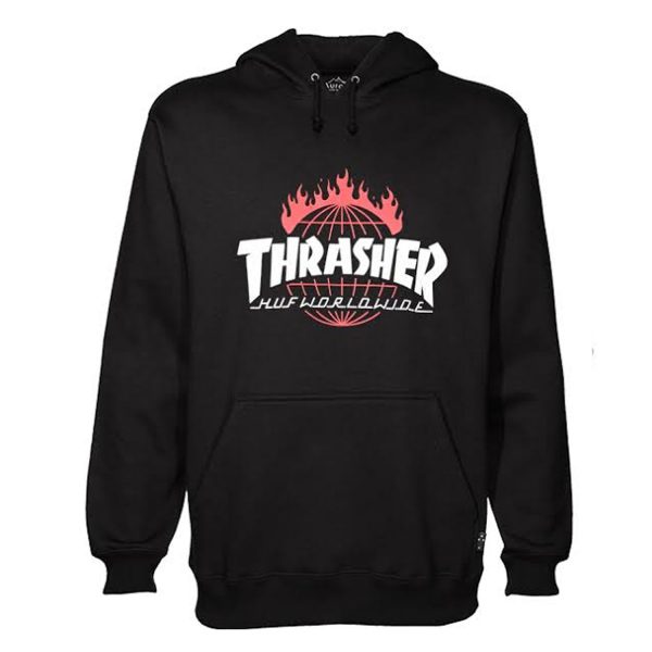 Thrasher Huf Worldwide Hoodie (BSM)