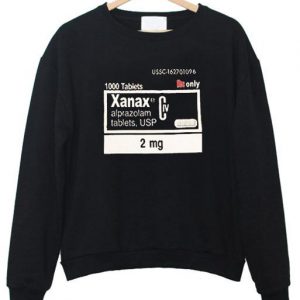 Xanax Alprazolam Sweatshirt (BSM)