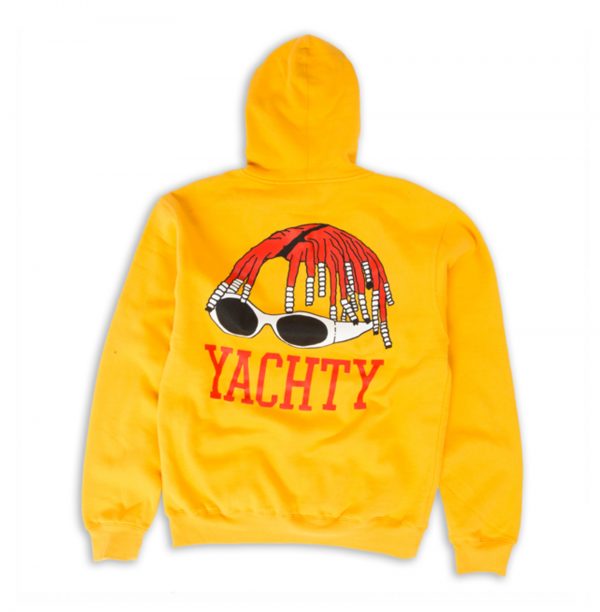 Yachty Yellow Back Hoodie (BSM)
