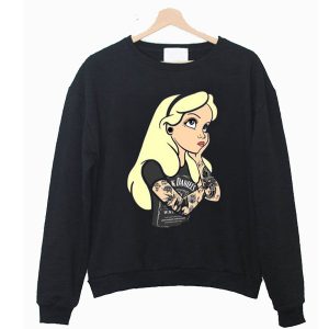 Alice In Wonderland Tattoos Sweatshirt (BSM)