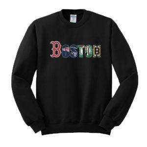 Boston Red Sox New England Patriots Celtics Bruins Sweatshirt (BSM)