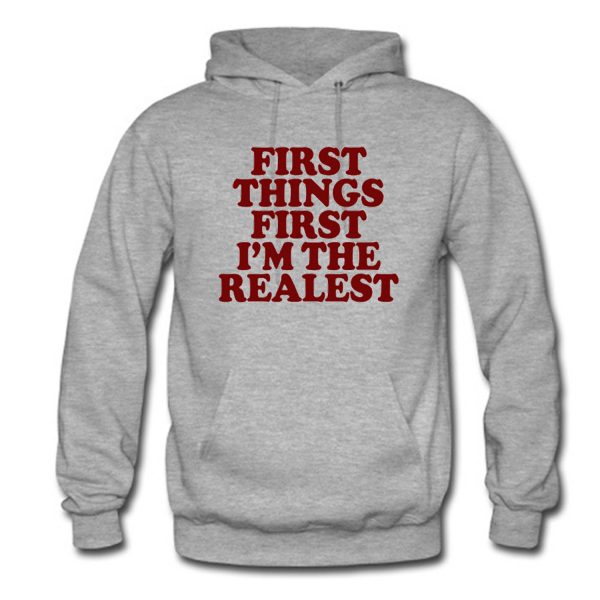 Iggy Azalea First Things First I’m The Realest Hoodie (BSM)