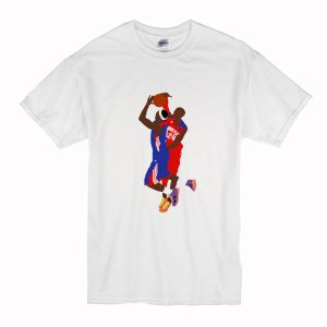 Kobe Bryant Block On LeBron James T-Shirt (BSM)