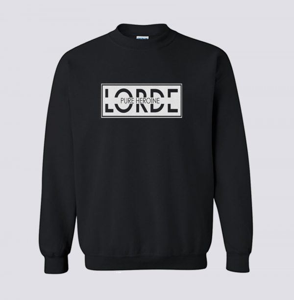 Lorde Pure Heroine Sweatshirt (BSM)