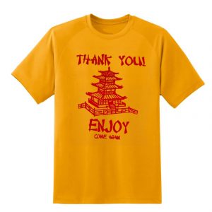 Thank You Enjoy Come Again Pagoda T-Shirt (BSM)