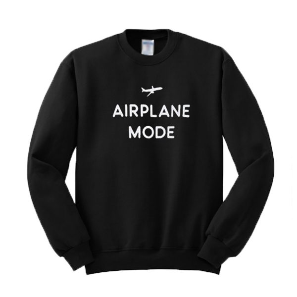 Airplane Mode Graphic Sweatshirt (BSM)