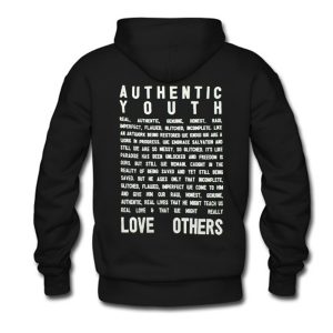 Authentic Youth Hoodie Back (BSM)