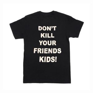 Don’t kill your friends kids mickey mouse T-Shirt Back (BSM)