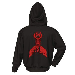 Hellboy Back Hoodie (BSM)