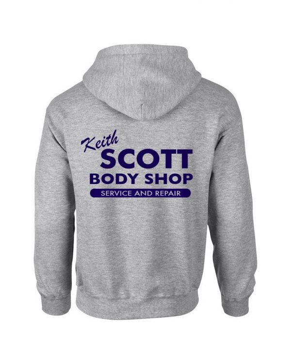 Keith Scott Body Shop Hoodie Back (BSM)