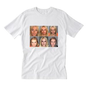 Lindsay Lohan Mugshots T Shirt (BSM)