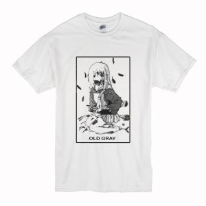 Old Gray Anime T-Shirt (BSM)