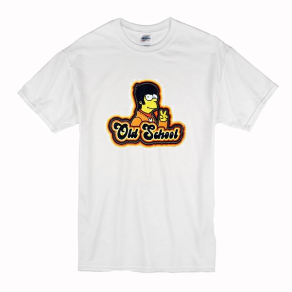 Old School Homer Simpson Funny T-Shirt (BSM)