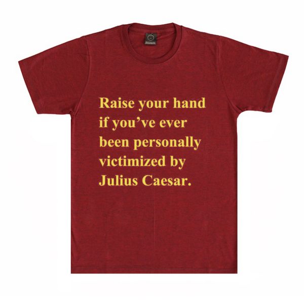 Raise Your Hand If You’ve Ever Julius Caesar T Shirt (BSM)