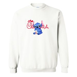Stitch Drinking Chick Fil A Sweatshirt (BSM)