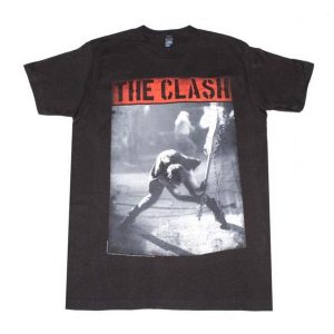 THE CLASH Smashing Guitar T-Shirt (BSM)