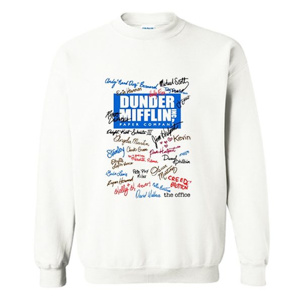The Office Dunder Mifflin Signature Sweatshirt (BSM)
