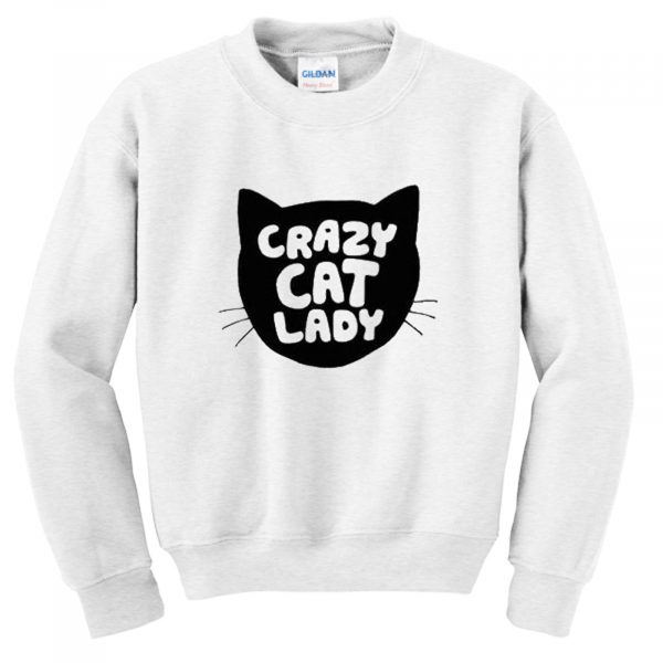 Crazy Cats Lady Sweatshirt (BSM)