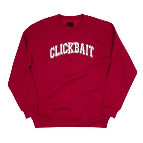 David Dobrik Garnet Clickbait Sweatshirt (BSM)