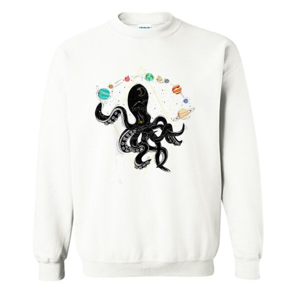 Galaxy Juggling Octopus Sweatshirt (BSM)