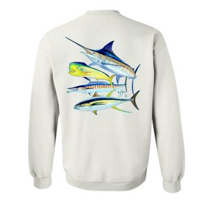 Guy Harvey Foursome Fish Sweatshirt (BSM)