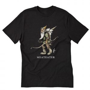 MeatEater Hunt Gnome Packing Out a Unicorn T-Shirt (BSM)