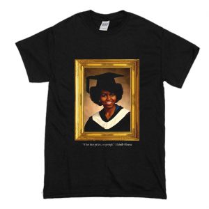 Michelle Obama Graduation Portrait T Shirt (BSM)