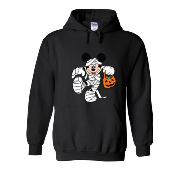 Mickey Mouse Mommy Trick And Treat Halloween Hoodie (BSM)