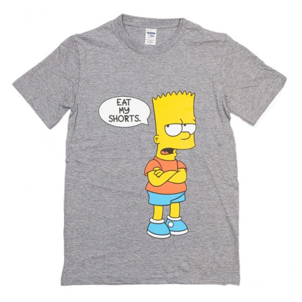 The Simpsons BART EAT My Shorts T-Shirt (BSM)