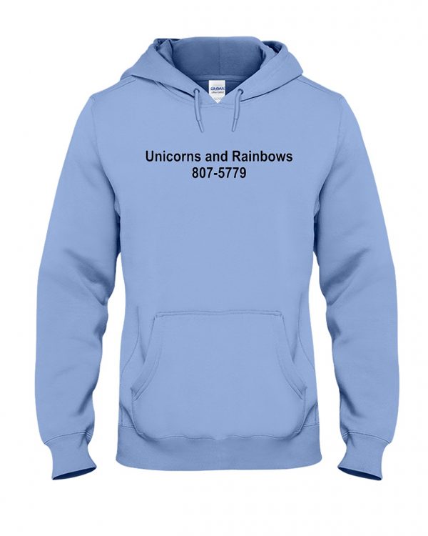 Unicorns and Rainbows 807-5779 Hoodie (BSM)