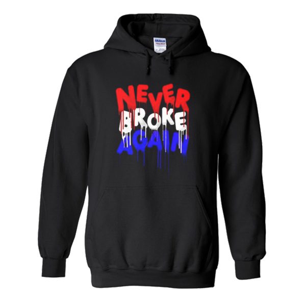 Never Broke Again 4th of July Drip Hoodie (BSM)