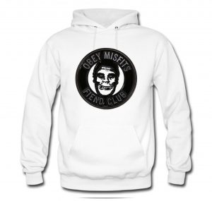 Obey X Misfits Fiend Club Enamel Pin Halloween Badge Hoodie (BSM)