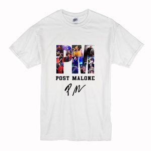 Post Malone Signature T Shirt (BSM)