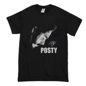 Post Malone or Posty rapper signature T Shirt (BSM)