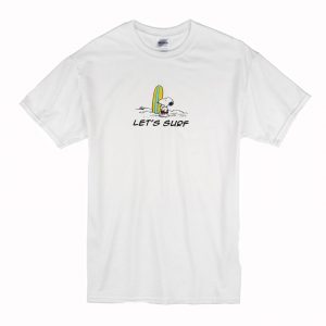 Snoopy Lets Surf Cowabunga T-Shirt (BSM)
