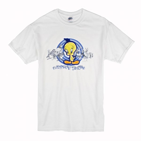 Tweety Bird Looney Tunes T Shirt White (BSM)