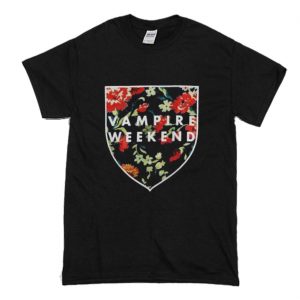 Vampire Weekend Shield Roses T-Shirt (BSM)