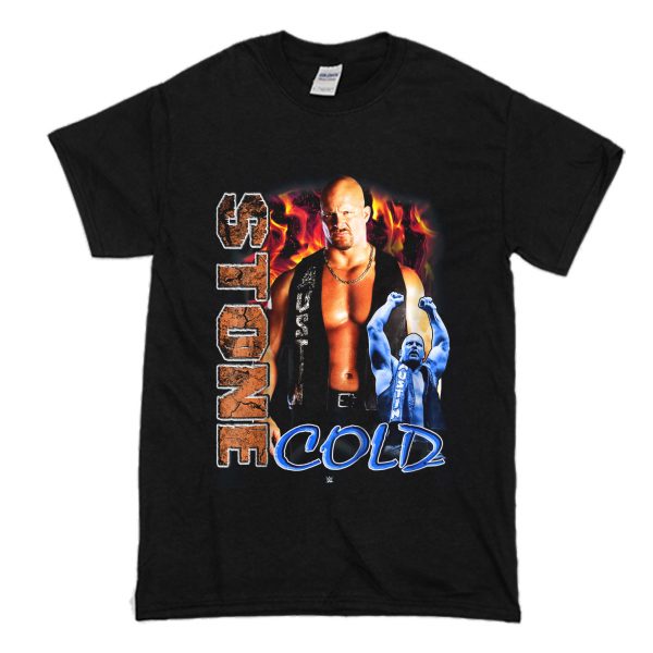 WWE Stone Cold Steve Austin Retro T Shirt (BSM)