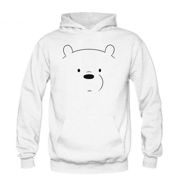 We Bare Bears Ice Bear Hoodie (BSM)