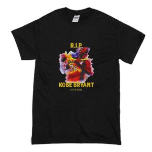 Awesome RIP Lakers 24 Kobe Bryant Art 1978-2020 T Shirt (BSM)