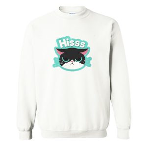 Hisss Angry Cat Sweatshirt (BSM)