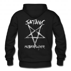 Satanic Motherfucker Back Hoodie (BSM)