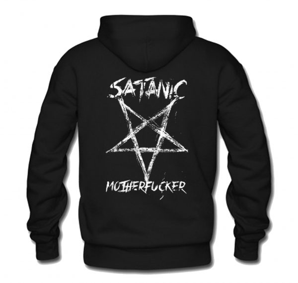 Satanic Motherfucker Back Hoodie (BSM)