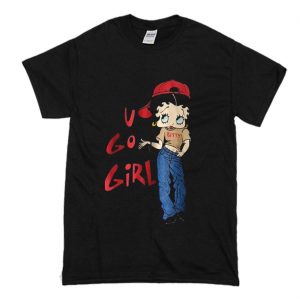 VINTAGE BETTY BOOP U GO GIRL T-SHIRT (BSM)