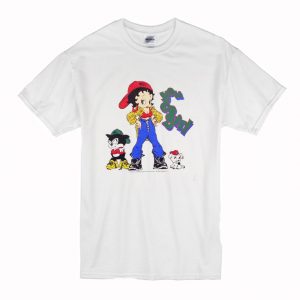 Vintage Betty Boop Sexy Cartoons T Shirt (BSM)