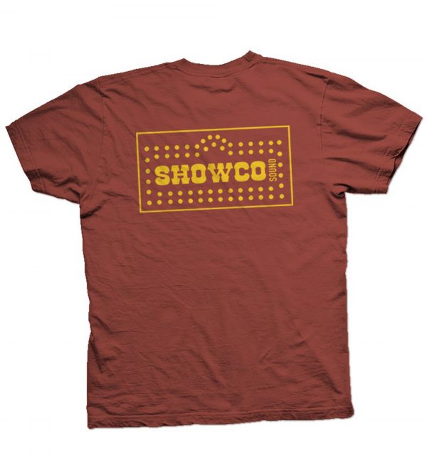 Led Zeppelin 1973 SHOWCO Crew North American Tour Staff T Shirt Back (BSM)