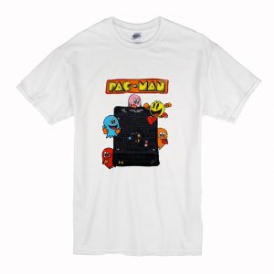 Pacman Retro Classic Arcade Game Crazy T Shirt (BSM)